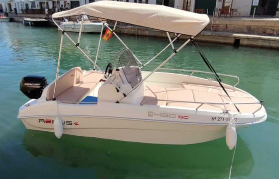 Boat without licence  remus 450 15hp