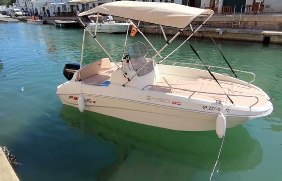 Boat without licence  remus 450 15hp