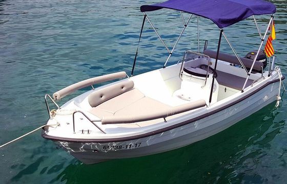 Motorboat Solar Congo Solar 450 15hp