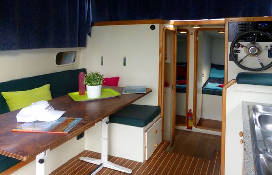 Houseboat New Con Fly FIRST 40hp