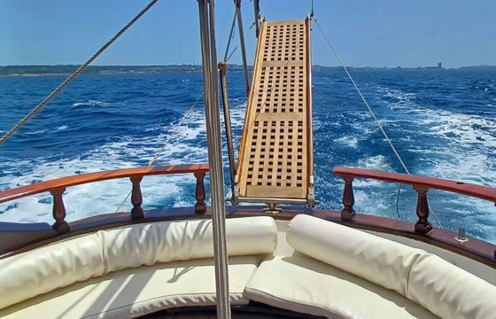 Motorboat Incorvaia Motorsailer Goletta 114hp
