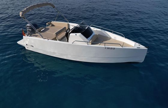 Motorboat NUVA M6 Open 150hp