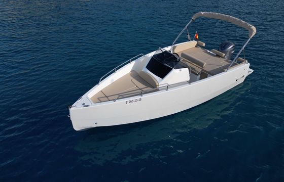Motorboat NUVA M6 Open 150hp