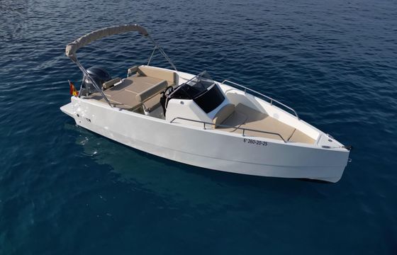 Motorboat NUVA M6 Open 150hp