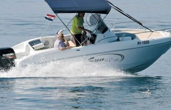 Motorboat Saver 560 wa 115hp