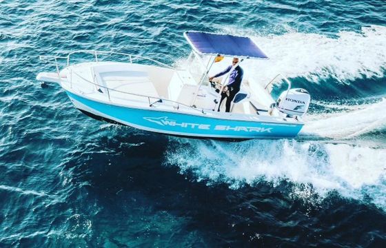 Motorboat White shark 225cc 225hp