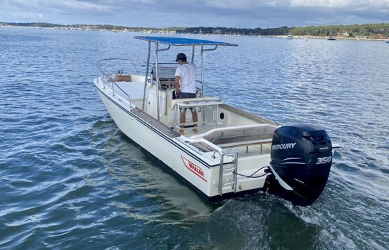 Motorboat Boston Whaler Outrage 25 250hp