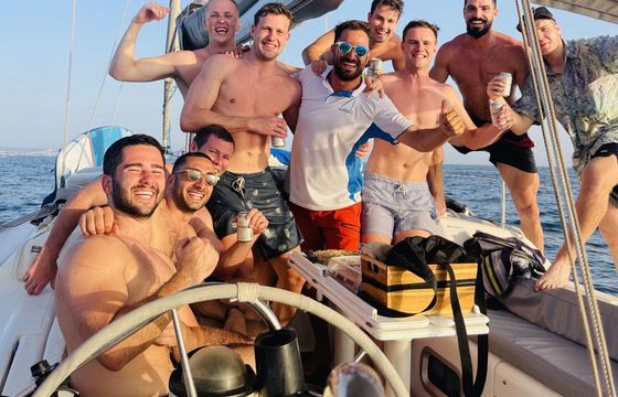 Sailboat Excursiones en Velero grupos grandes 14.33m
