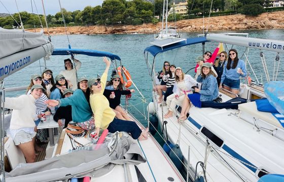 Sailboat Excursiones en Velero grupos grandes 14.33m