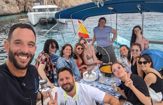 Sailboat Excursiones en Velero grupos grandes 14.33m