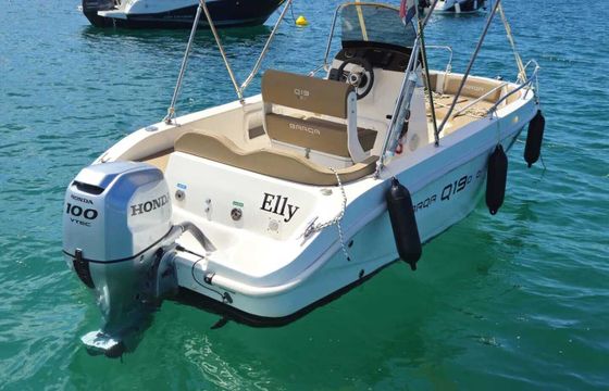 Motorboat BARQA Q19 100hp