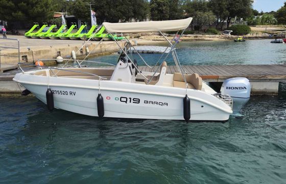 Motorboat BARQA Q19 100hp