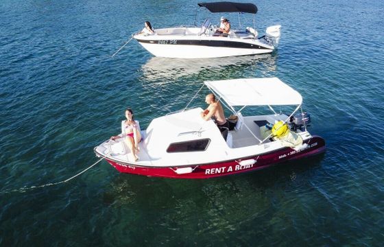 Boat without licence 5hp