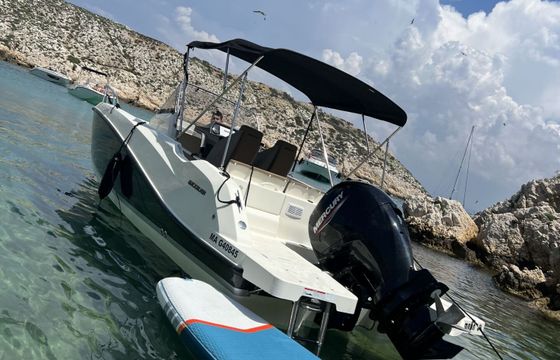 Motorboat Brunswick Quicksilver 675 Open 150hp