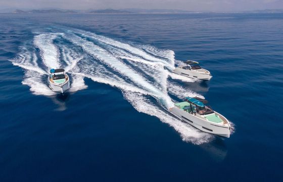 Motorboat DE Antonio Yachts Tandem D32+D36 1200hp