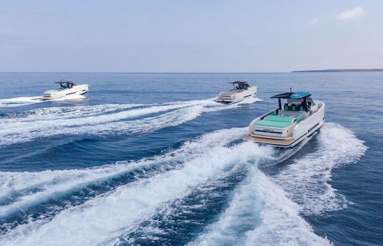 Motorboat DE Antonio Yachts Tandem D32+D36 1200hp