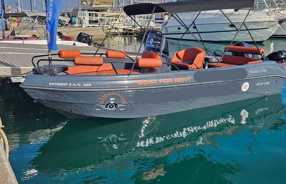 Motorboat Karel Ithaca 550 65hp