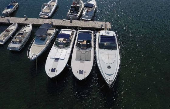 Motorboat Pershing 43 500hp