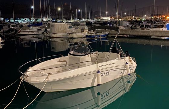 Motorboat Prince 570 OPEN 100hp