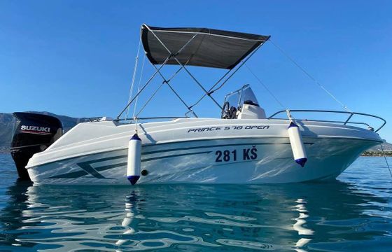 Motorboat Prince 570 OPEN 100hp