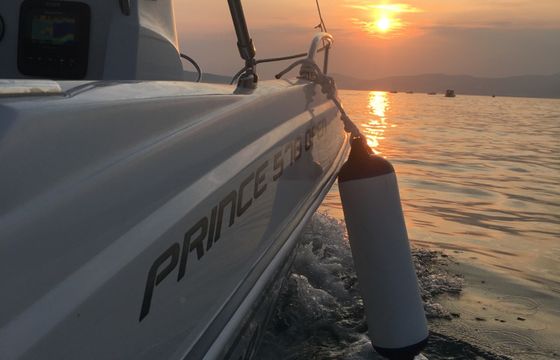 Motorboat Prince 570 OPEN 100hp