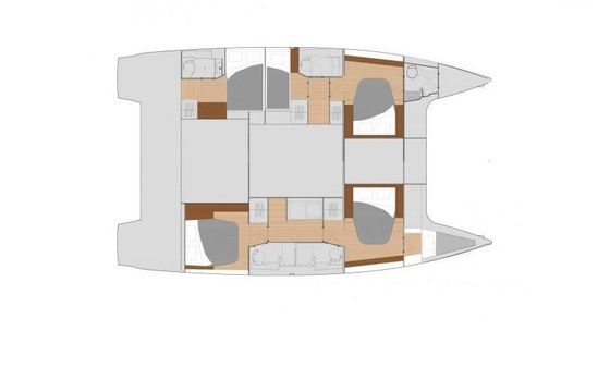 Catamaran Fountaine Pajot Saona 47 13.94m