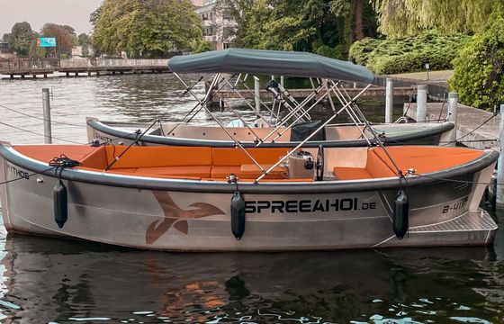 Motorboat Elektroboot Sloep 8hp
