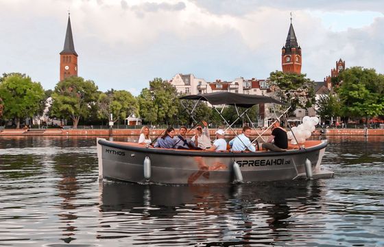 Motorboat Elektroboot Sloep 8hp