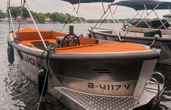 Motorboat Elektroboot Sloep 8hp