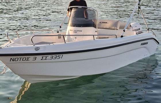 Boat without licence Poseidon Blue Water 170 + 40hp