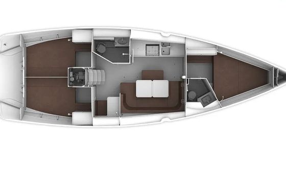 Sailboat Bavaria 41 12m