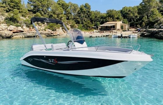 Motorboat TRIMARCHI 57S 100hp