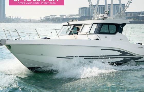 Motorboat Silver Craft 36 HT 600hp