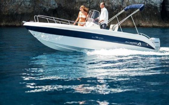 Boat without licence  Allegra 19 Open Line 40hp