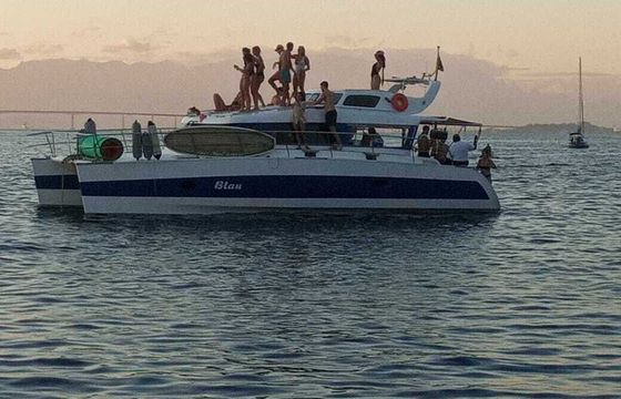 Motorboat Blujoi Power Cat 40 Angra 400hp