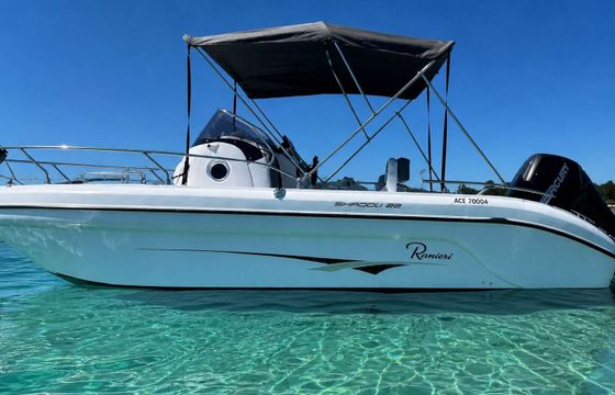 Motorboat ☀️☀️☀️RANIERI SHADOW 22 ☀️☀️☀️ MERCURY VERADO 150 Compressé ( 200CV) 150hp