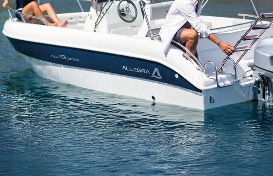 Boat without licence  Allegra All 19 Open 40hp