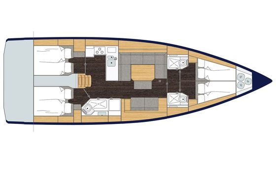 Sailboat BAVARIA C45 13.98m