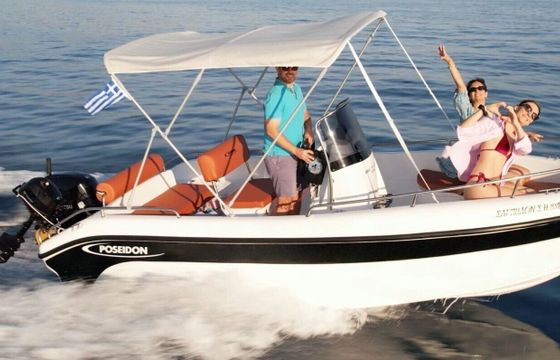 Boat without licence  Poseidon Blu Water 170 30hp