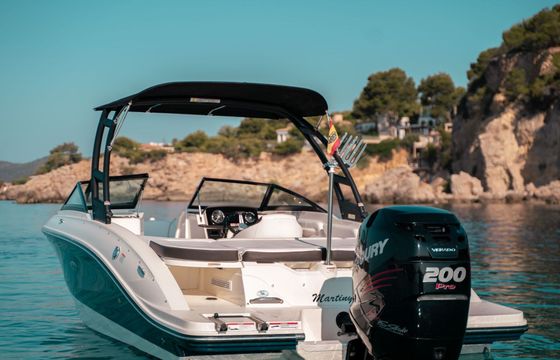 Motorboat Sea Ray 210 SPX OB 200hp