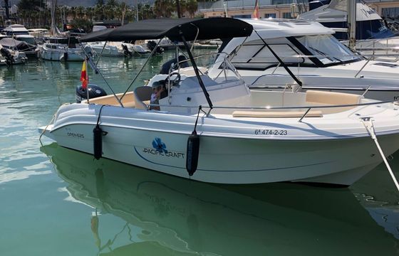 Motorboat Pacific Craft Open 625 150hp
