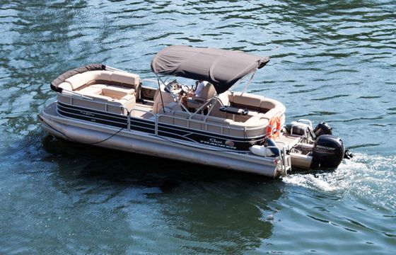 Motorboat Pontoon Boat Suntracker Party Barge 24XP3 150hp