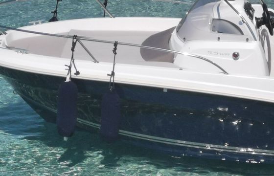 Motorboat Jeanneau Cap Camarat 5.5 WA 115hp