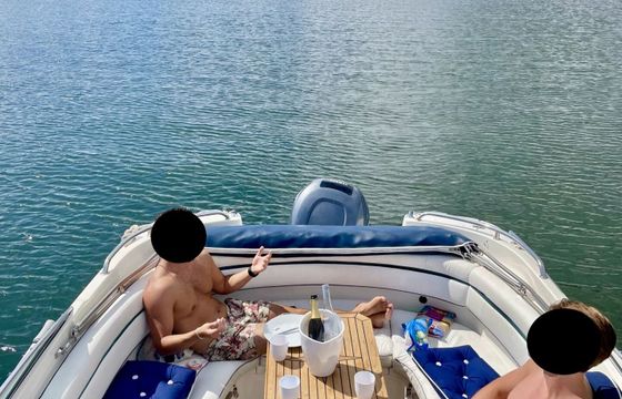 Motorboat Boat Rental boat@helle.cc 150hp