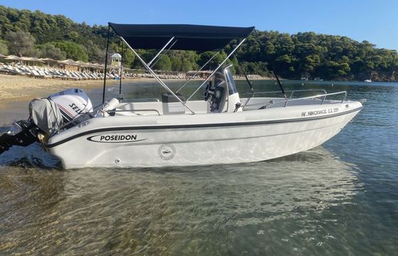 Boat without licence  Poseidon 2025