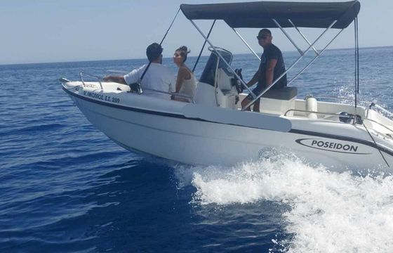 Boat without licence  Poseidon 2025