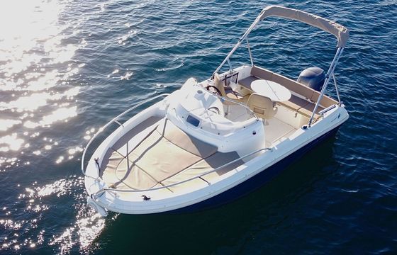 Motorboat Jeanneau Cap Camarat 5.5 Wa 100hp