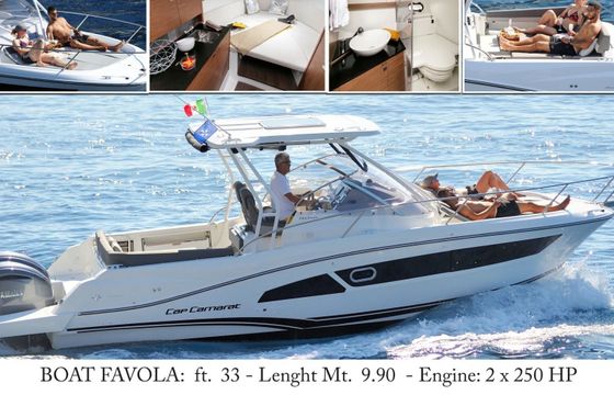 Motorboat Jeanneau Cap Camarat 9 WA 500hp