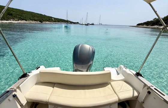 Motorboat Jeanneau Cap Camarat 7.55 250hp