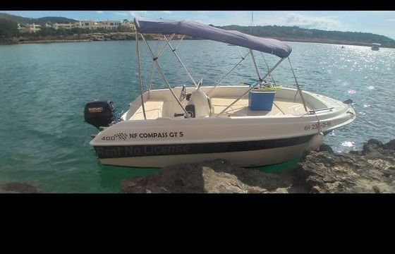 Boat without licence  Compass XT